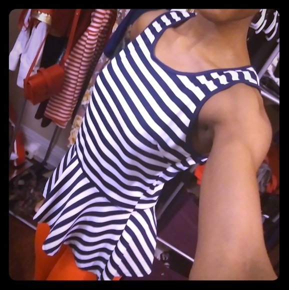 Annabelle Tops - Sleeveless Peplum Top